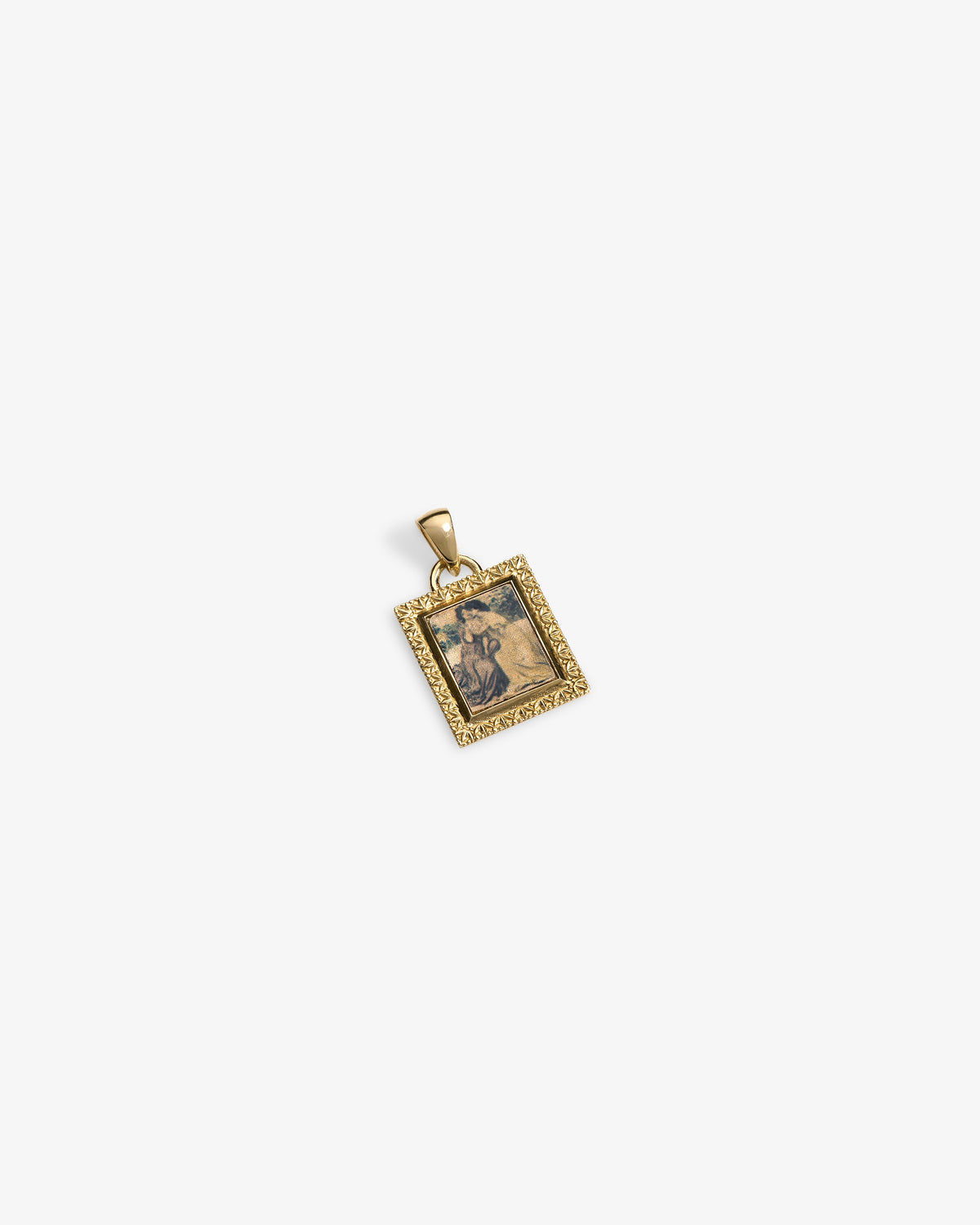 Aimé Leon Dore Smart Buy - 14Kt Gold Mytilene Pendant Evening blue