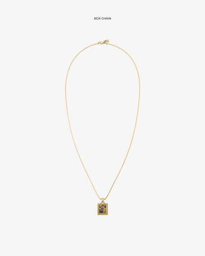 Aimé Leon Dore Smart Buy - 14Kt Gold Mytilene Pendant Evening blue