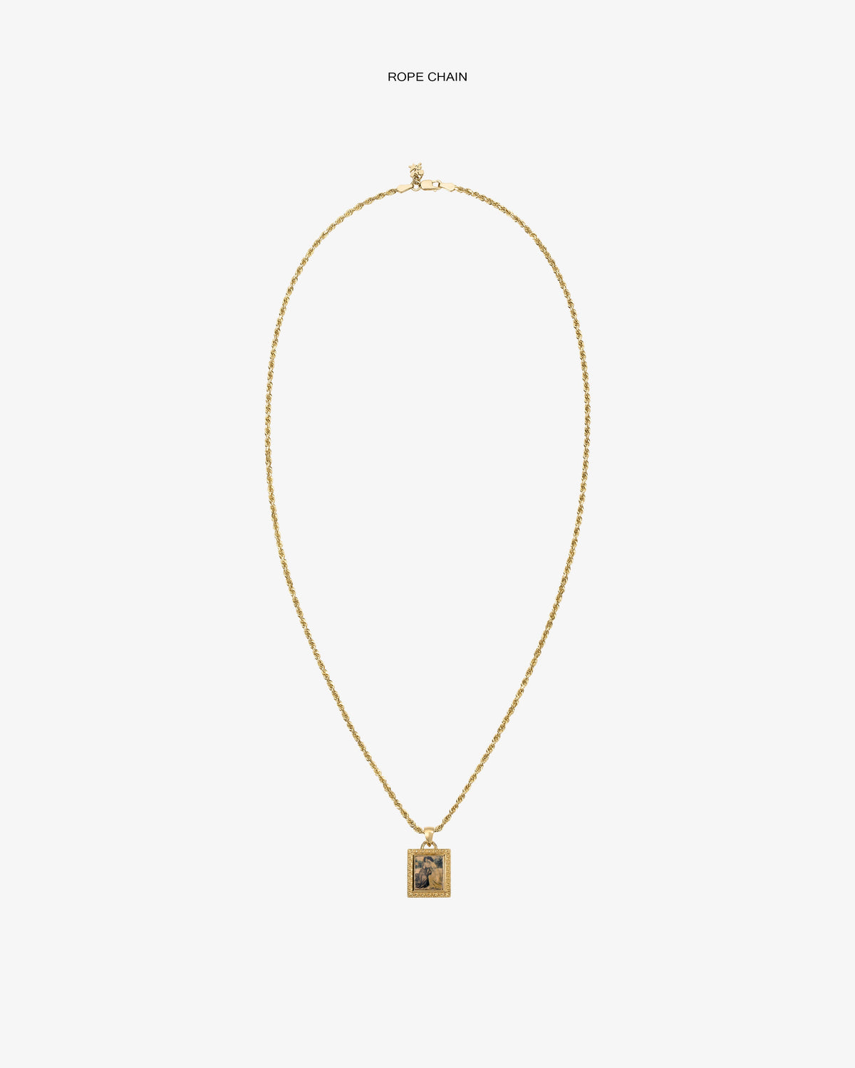 Aimé Leon Dore Smart Buy - 14Kt Gold Mytilene Pendant Evening blue