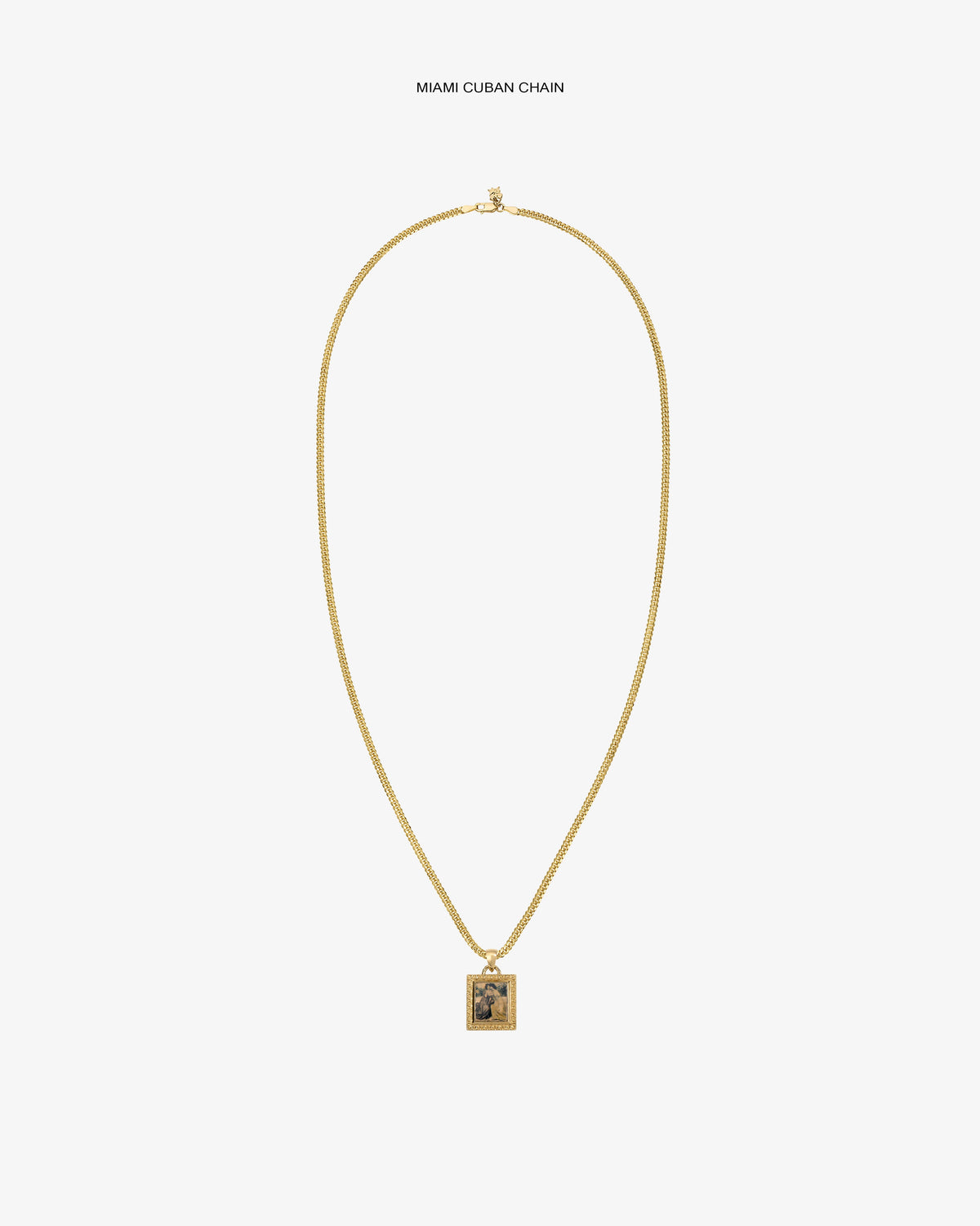 Aimé Leon Dore Smart Buy - 14Kt Gold Mytilene Pendant Evening blue