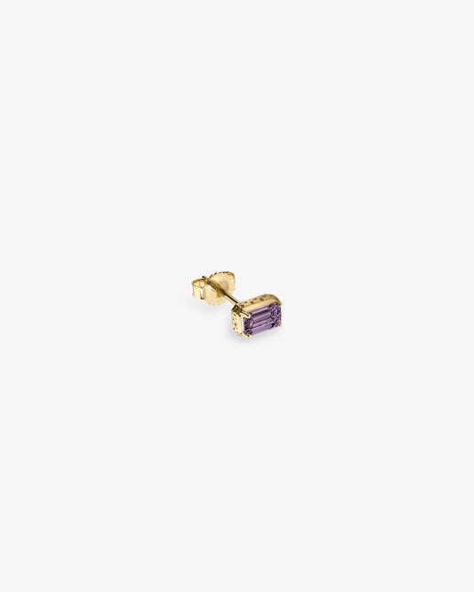 Aimé Leon Dore Deals - 14Kt Gold Amethyst Earring Evening blue