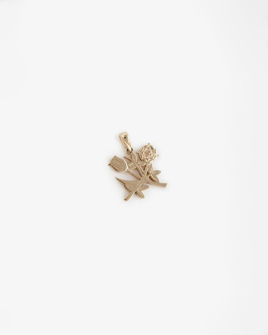 Aimé Leon Dore Trending - 14Kt Gold Pendant Evening blue