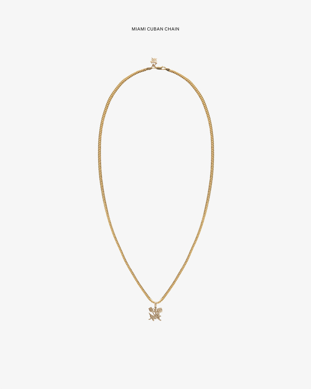 Aimé Leon Dore Trending - 14Kt Gold Pendant Evening blue