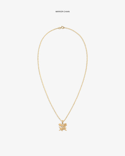 Aimé Leon Dore Trending - 14Kt Gold Pendant Evening blue