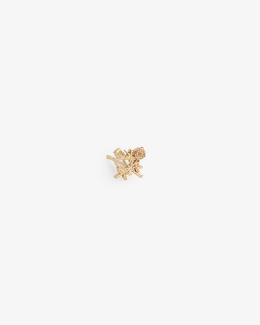 Aimé Leon Dore Discount - 14Kt Gold Crest Earring Evening blue