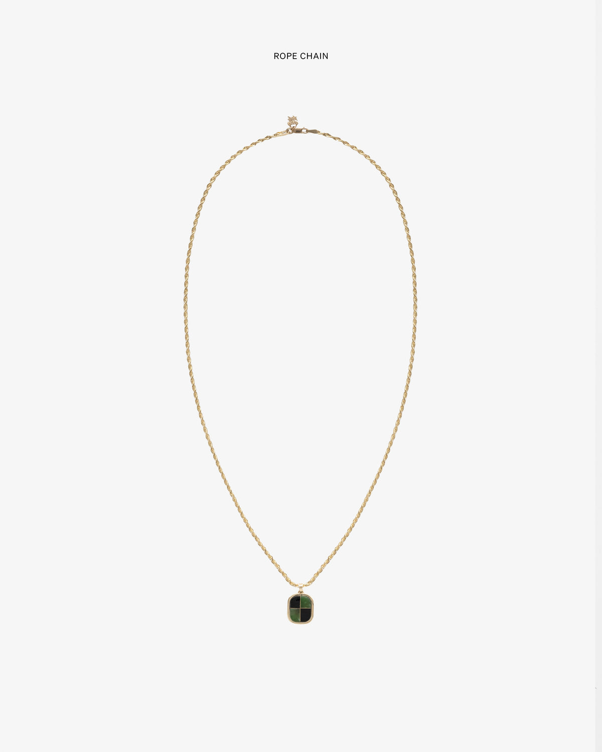 Aimé Leon Dore Great Value - 14Kt Gold Mosaic Pendant Evening blue