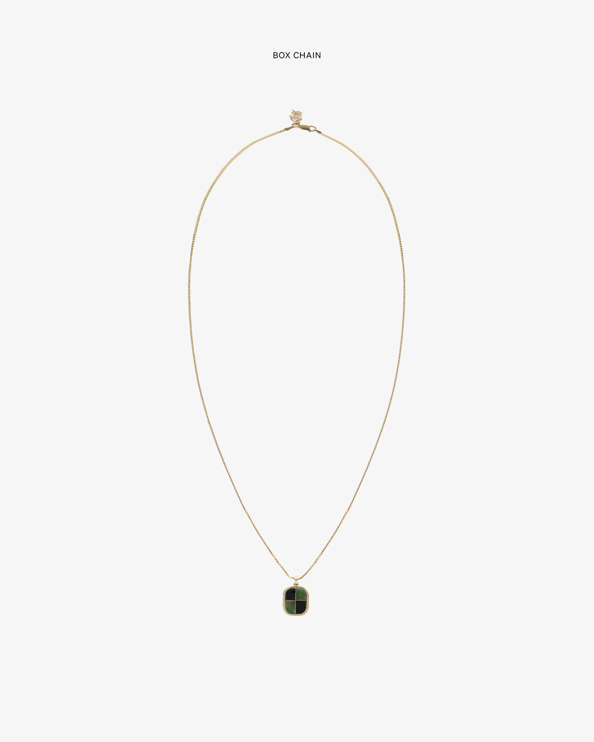 Aimé Leon Dore Great Value - 14Kt Gold Mosaic Pendant Evening blue