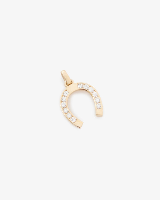 Aimé Leon Dore Classic - Diamond Horseshoe Pendant Evening blue