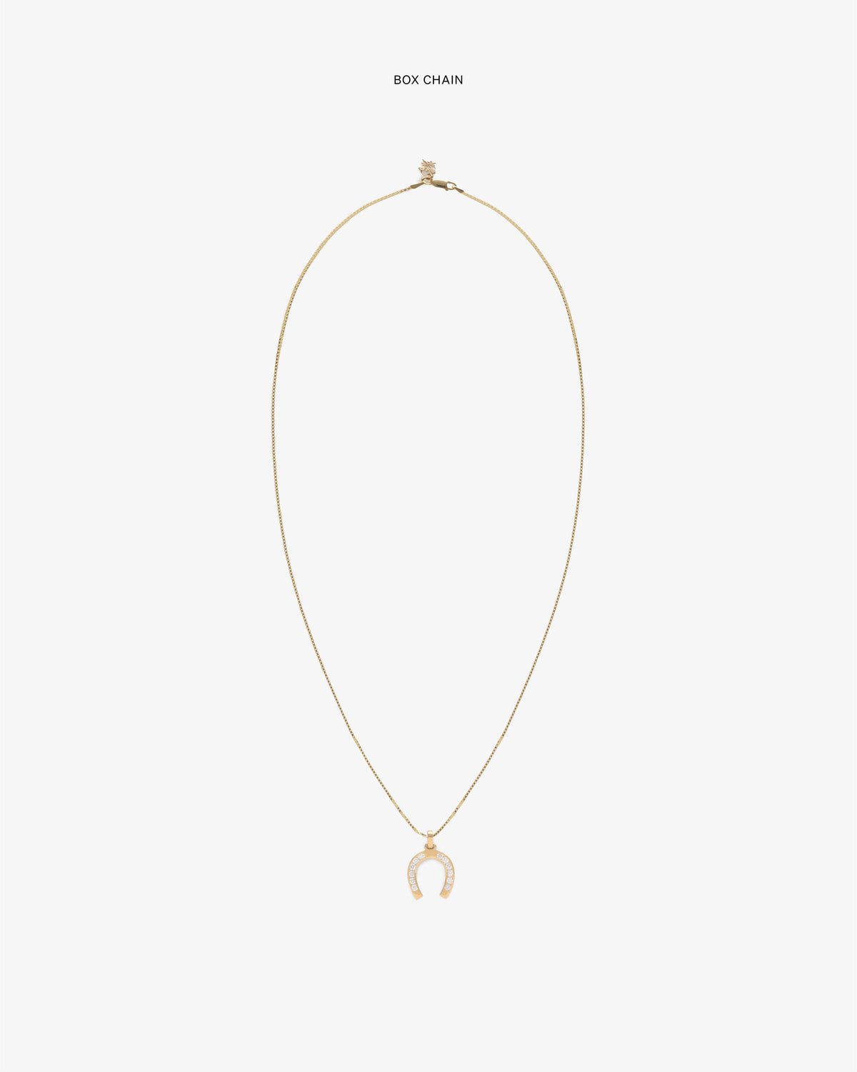 Aimé Leon Dore Classic - Diamond Horseshoe Pendant Evening blue