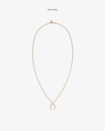 Aimé Leon Dore Classic - Diamond Horseshoe Pendant Evening blue