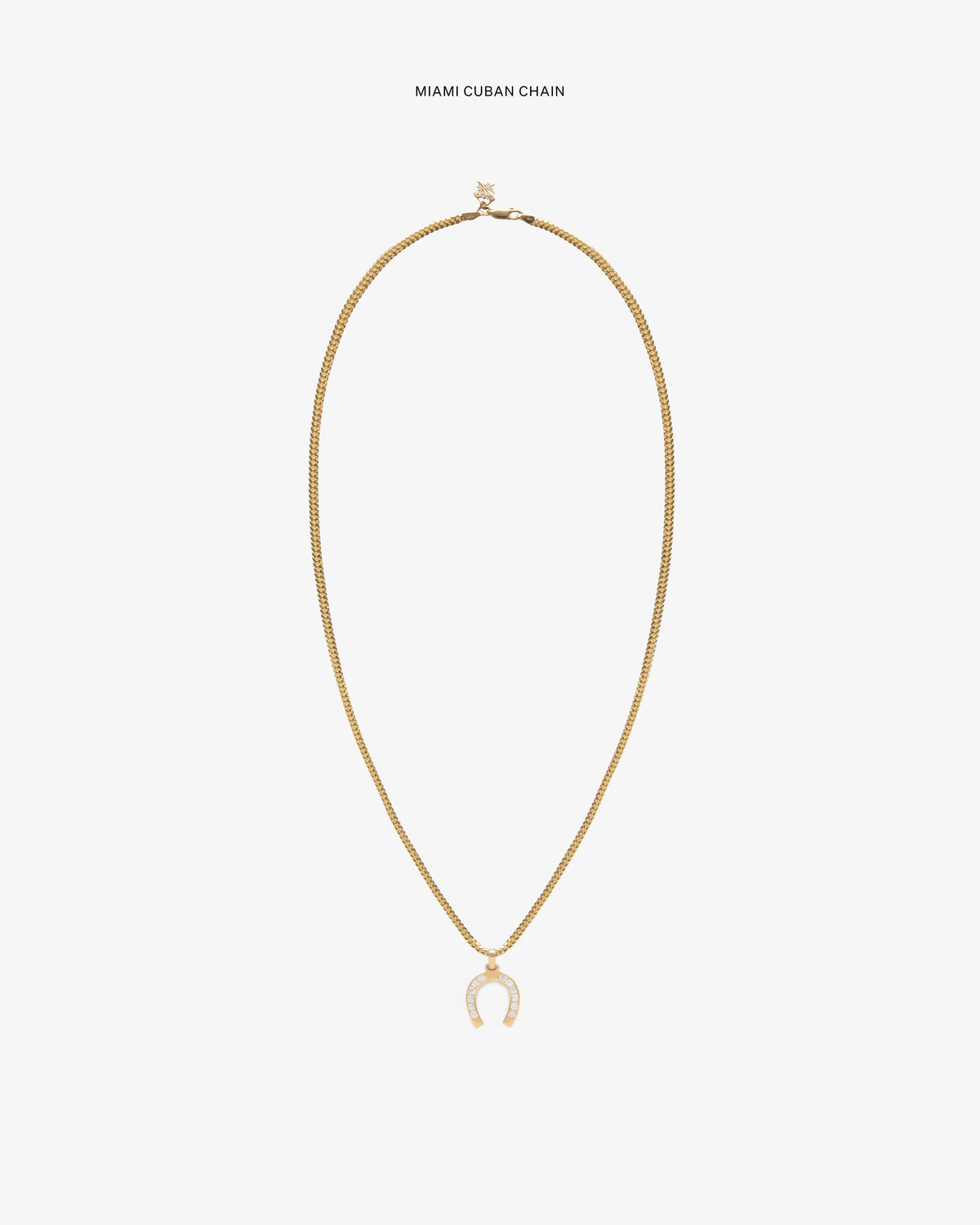 Aimé Leon Dore Classic - Diamond Horseshoe Pendant Evening blue