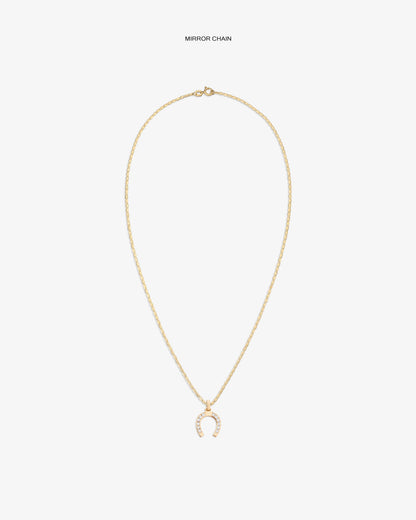 Aimé Leon Dore Classic - Diamond Horseshoe Pendant Evening blue