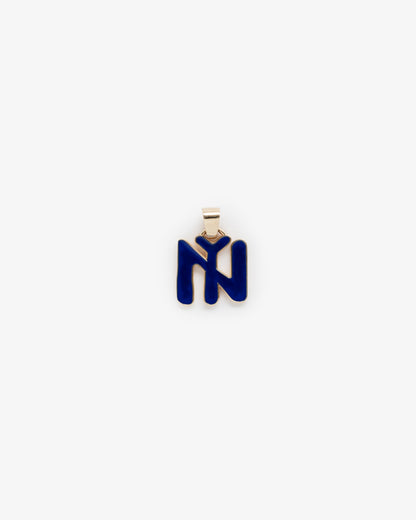 Aimé Leon Dore Great Value - 14Kt Gold Pendant Evening blue