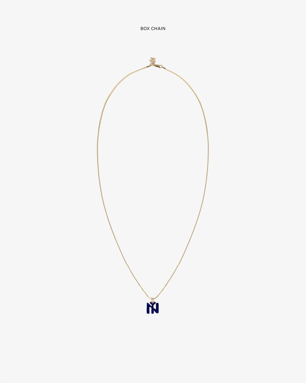 Aimé Leon Dore Great Value - 14Kt Gold Pendant Evening blue