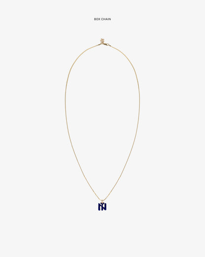 Aimé Leon Dore Great Value - 14Kt Gold Pendant Evening blue
