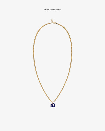 Aimé Leon Dore Great Value - 14Kt Gold Pendant Evening blue