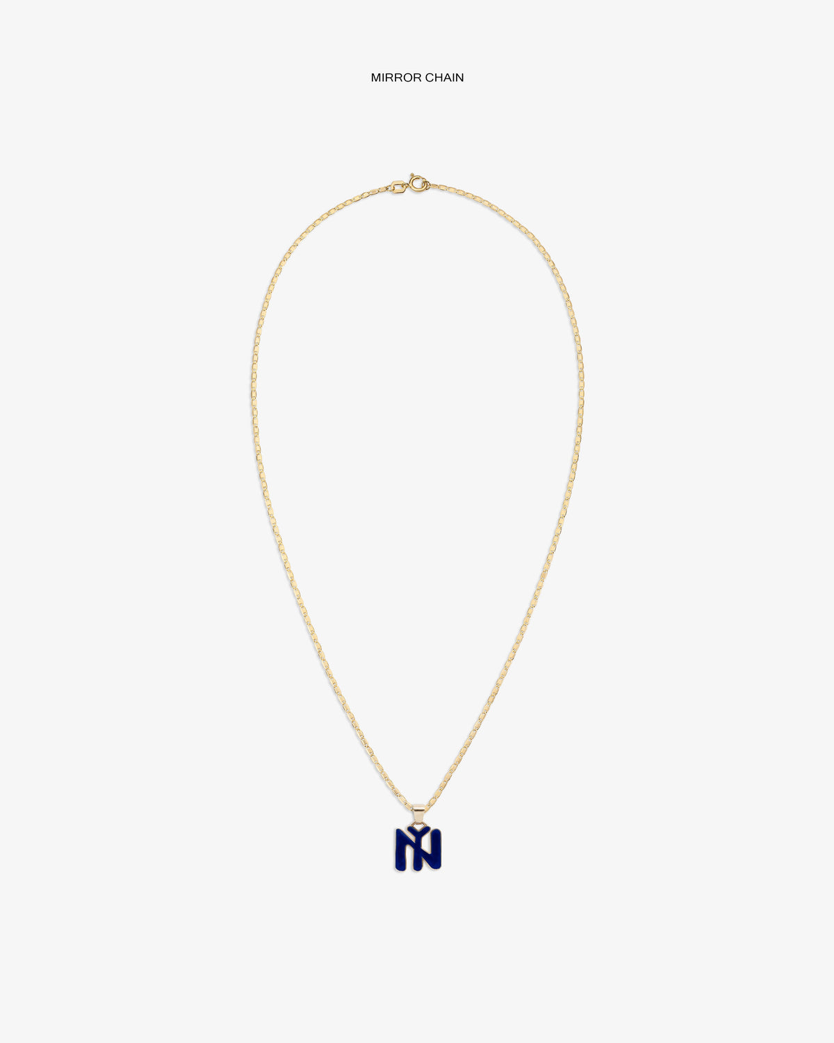 Aimé Leon Dore Great Value - 14Kt Gold Pendant Evening blue