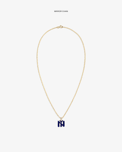 Aimé Leon Dore Great Value - 14Kt Gold Pendant Evening blue