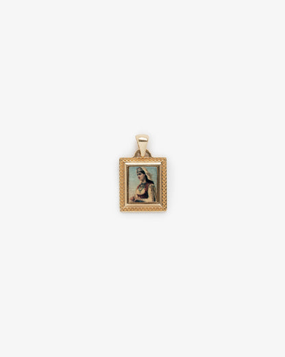 Aimé Leon Dore Exclusive - 14Kt Gold Pendant Evening blue