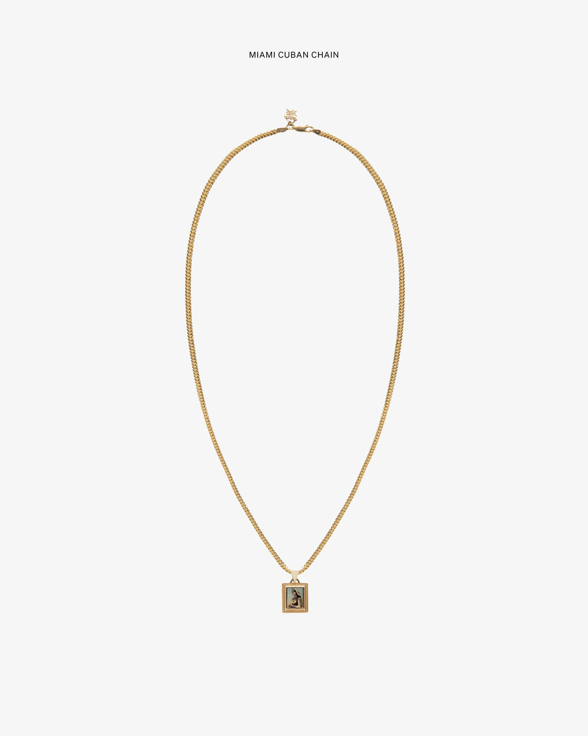 Aimé Leon Dore Exclusive - 14Kt Gold Pendant Evening blue