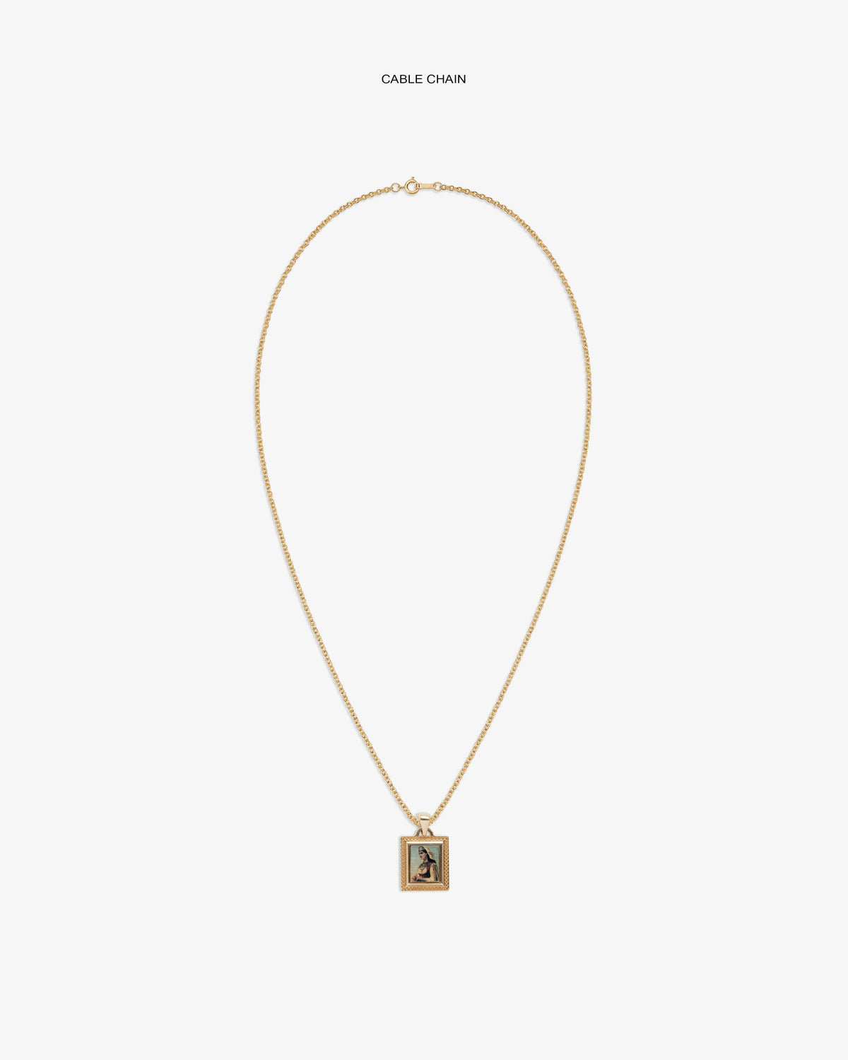 Aimé Leon Dore Exclusive - 14Kt Gold Pendant Evening blue