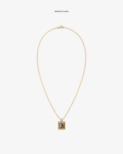 Aimé Leon Dore Exclusive - 14Kt Gold Pendant Evening blue