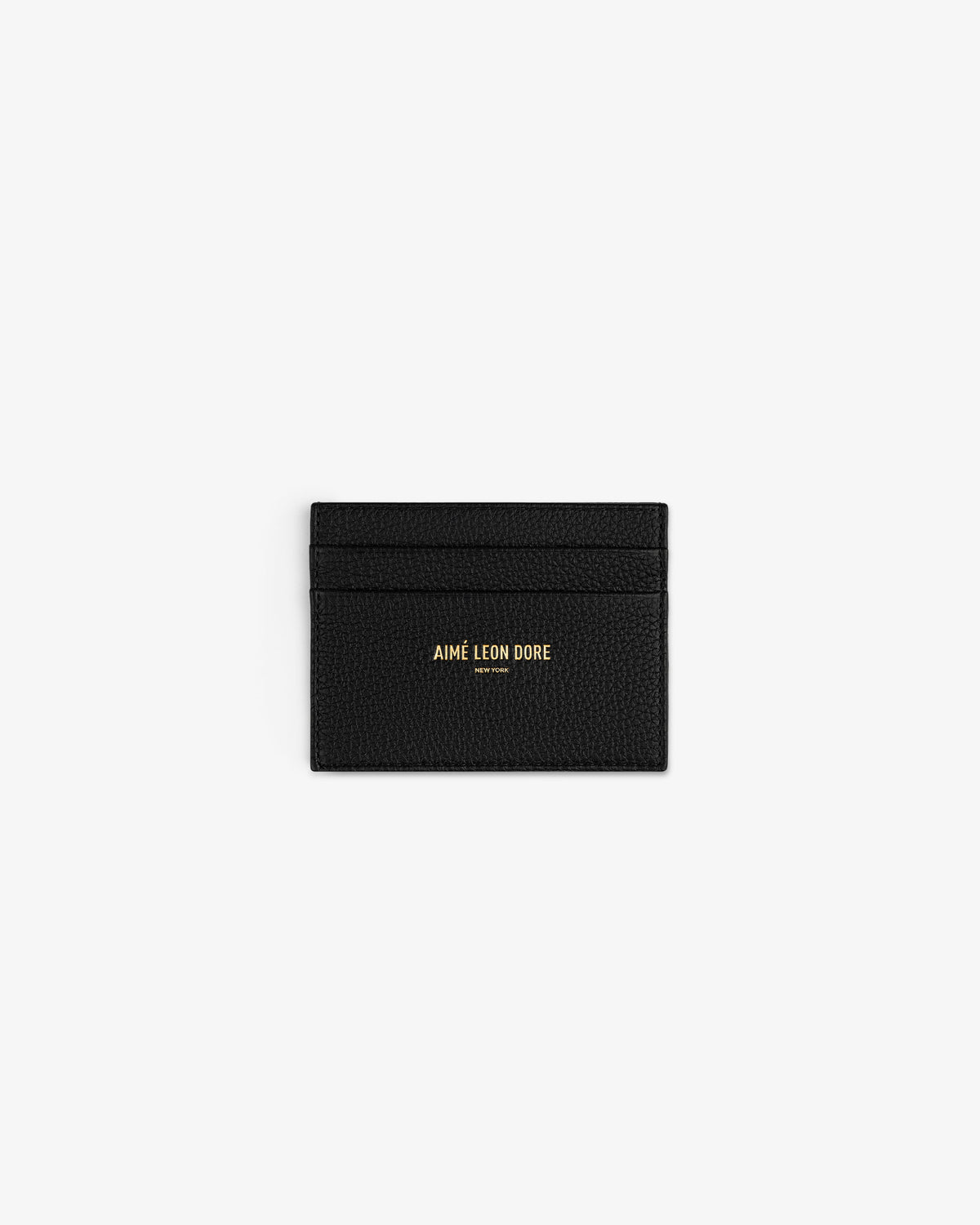 Aimé Leon Dore Featured - Leather Card Holder Jet black