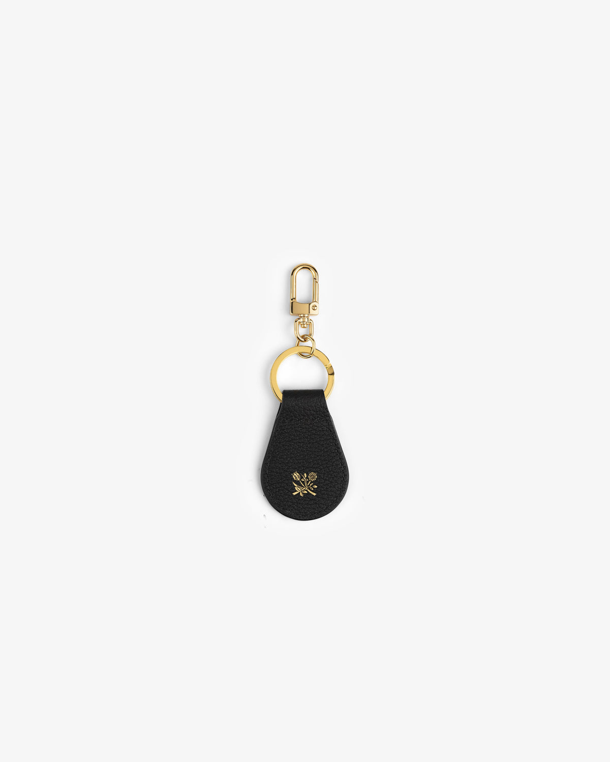 Aimé Leon Dore New - Leather Key Fob Jet black