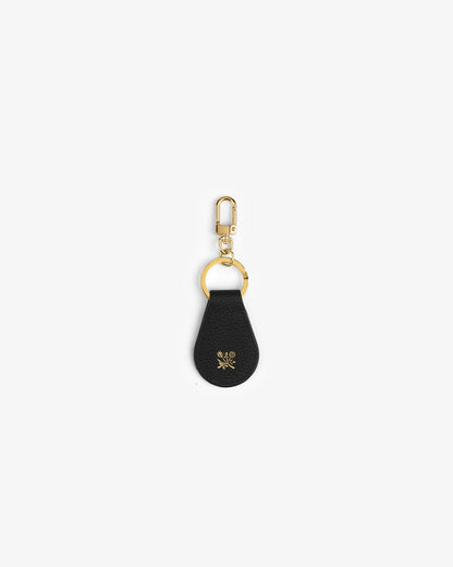 Aimé Leon Dore New - Leather Key Fob Jet black
