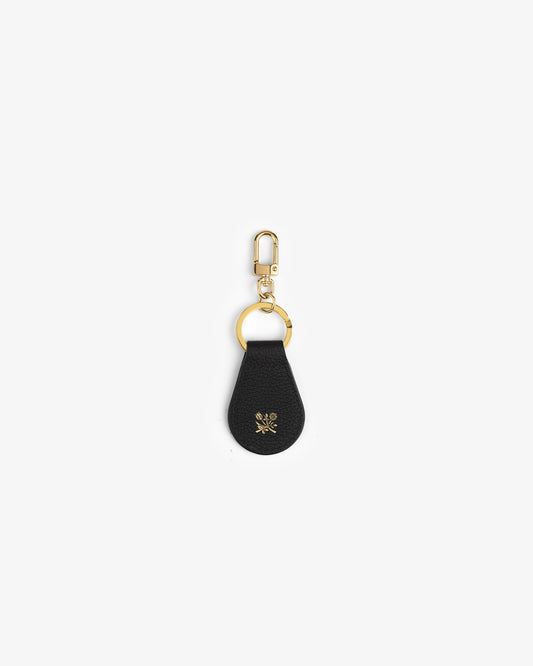 Aimé Leon Dore New - Leather Key Fob Jet black
