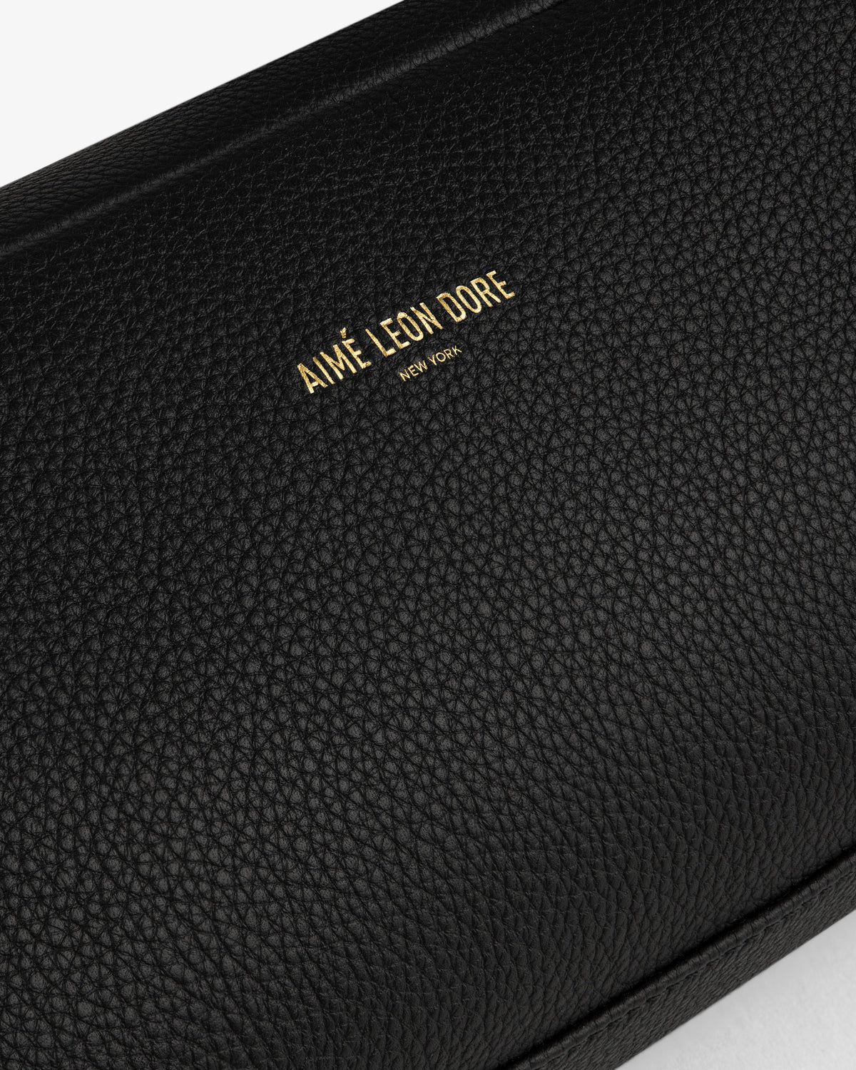 Aimé Leon Dore Essential - Leather Traveler Kit Jet black