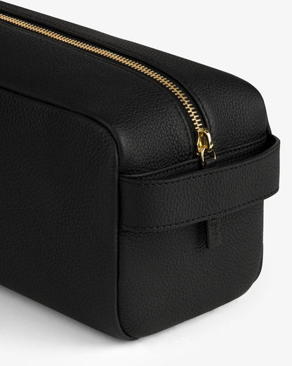 Aimé Leon Dore Essential - Leather Traveler Kit Jet black