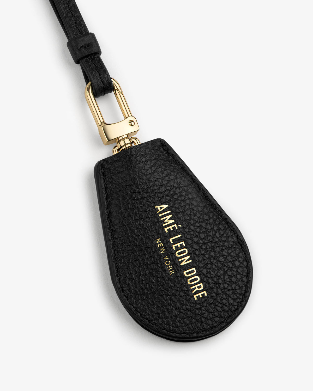 Aimé Leon Dore Quality - Leather Key Cover Jet black