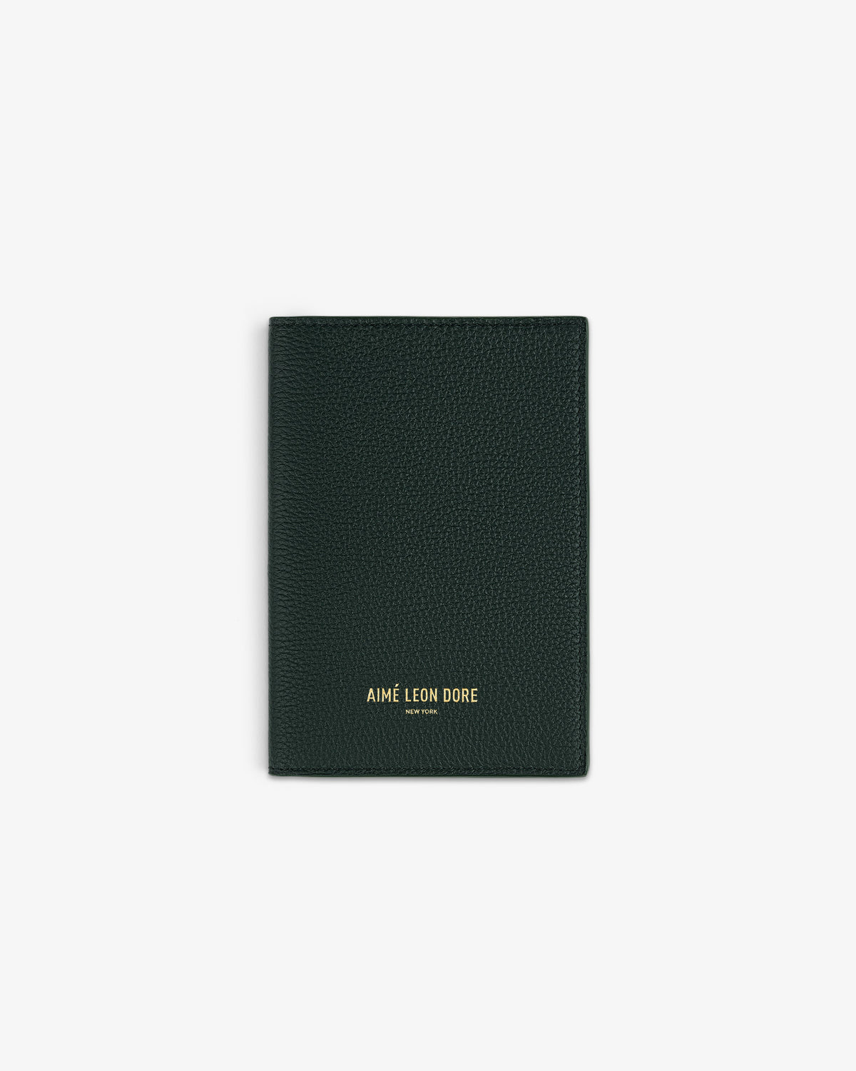 Aimé Leon Dore Classic - Leather Passport Holder Botanical green