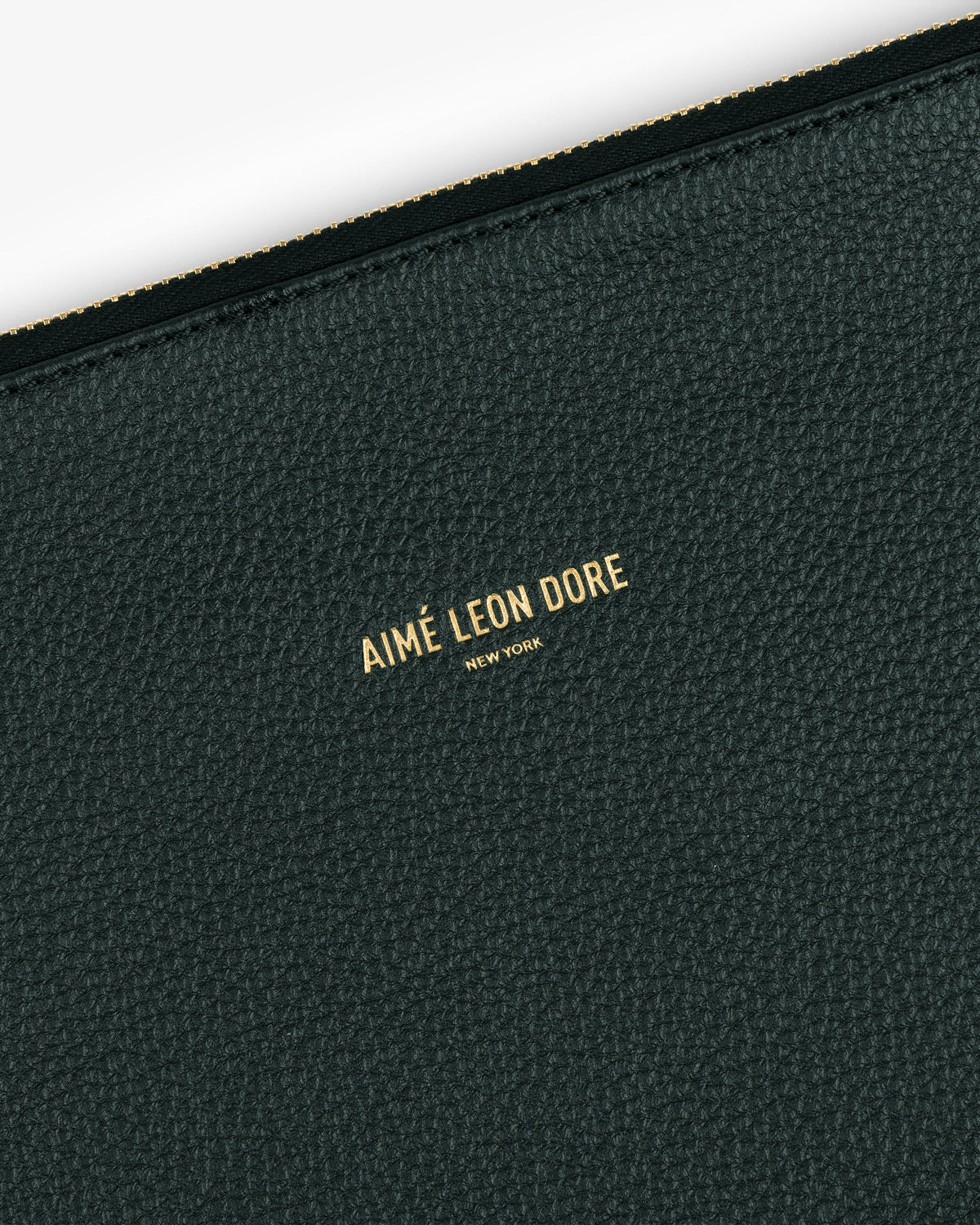 Aimé Leon Dore Popular - Small Leather Pouch Botanical green