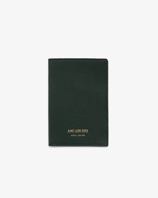 Aimé Leon Dore Value - Leather Passport Holder Evening blue