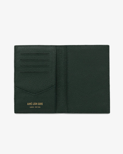 Aimé Leon Dore Value - Leather Passport Holder Evening blue