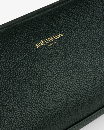 Aimé Leon Dore Best Price - Leather Traveler Kit Botanical green