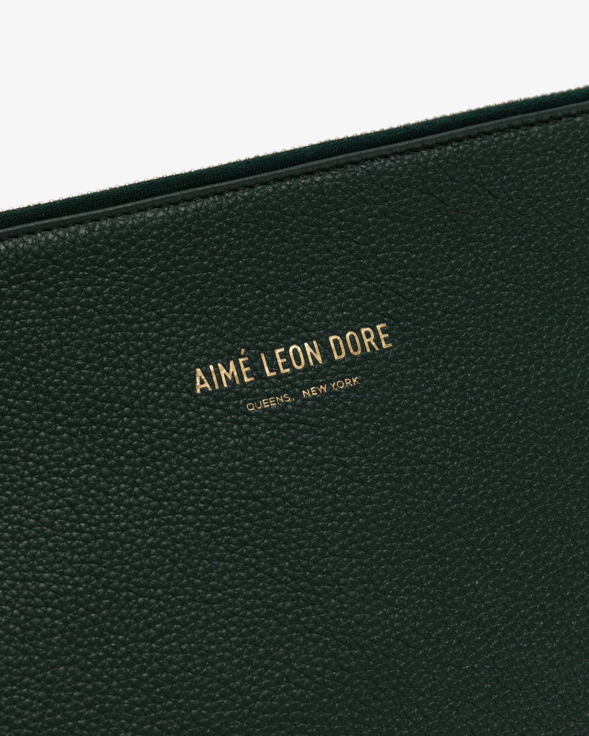 Aimé Leon Dore Best Price - Medium Leather Pouch Evening blue