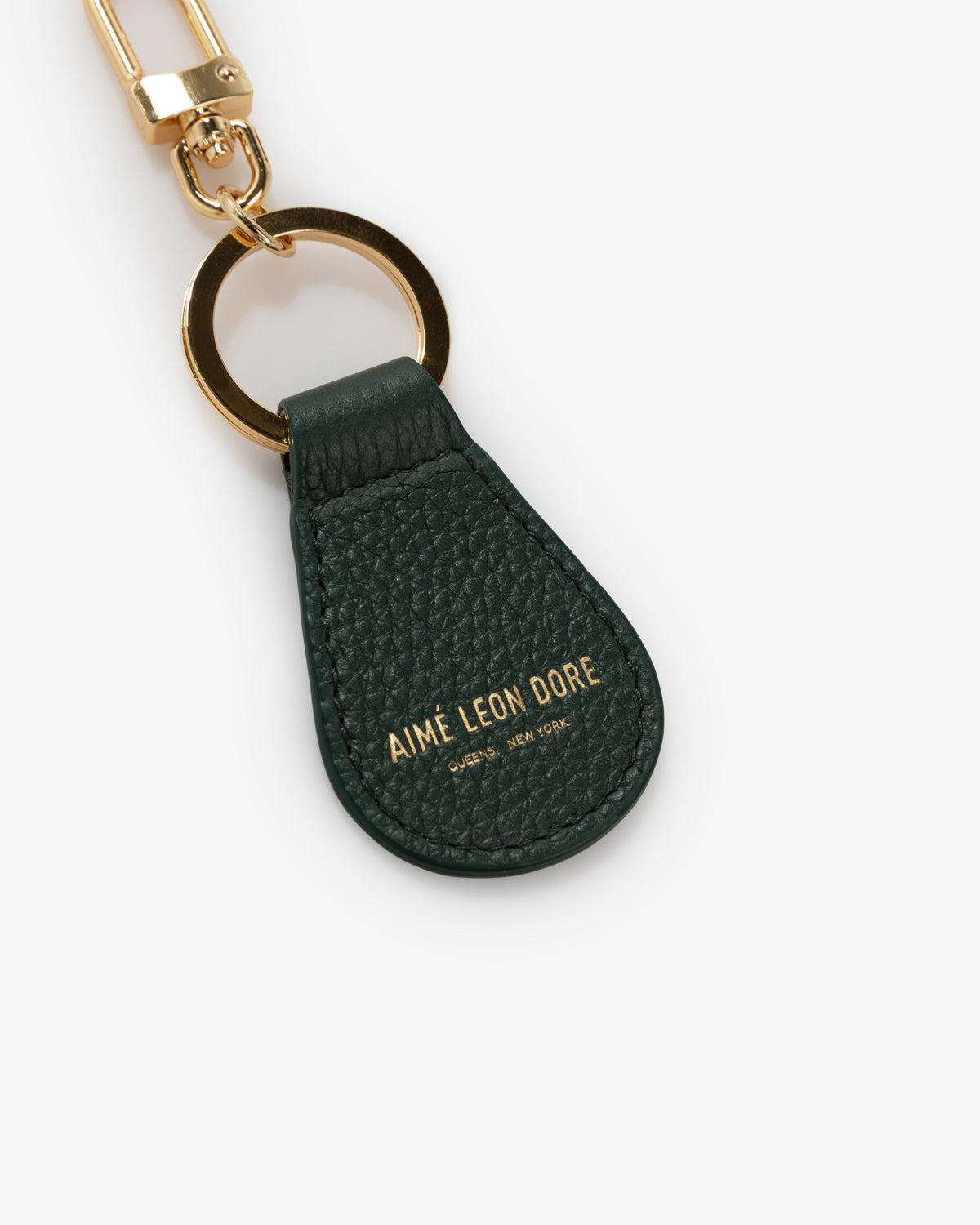 Aimé Leon Dore Featured - Leather Key Fob Evening blue