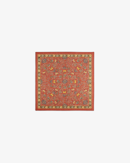Aimé Leon Dore Best Price - Archival Print Wool Silk Bandana Evening blue