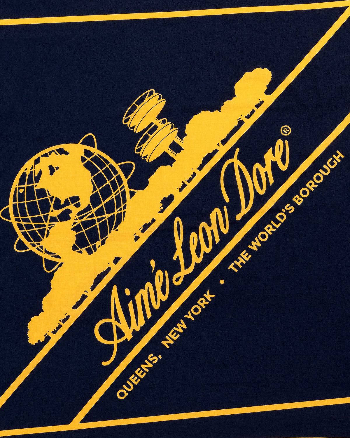 Aimé Leon Dore Premium - Unisphere Bandana Navy