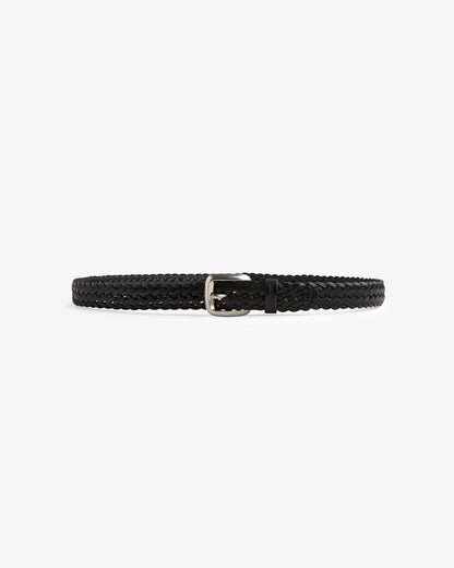 Aimé Leon Dore Hot Sale - Braided Leather Belt Evening blue