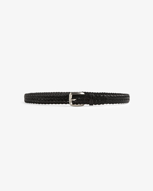 Aimé Leon Dore Hot Sale - Braided Leather Belt Evening blue
