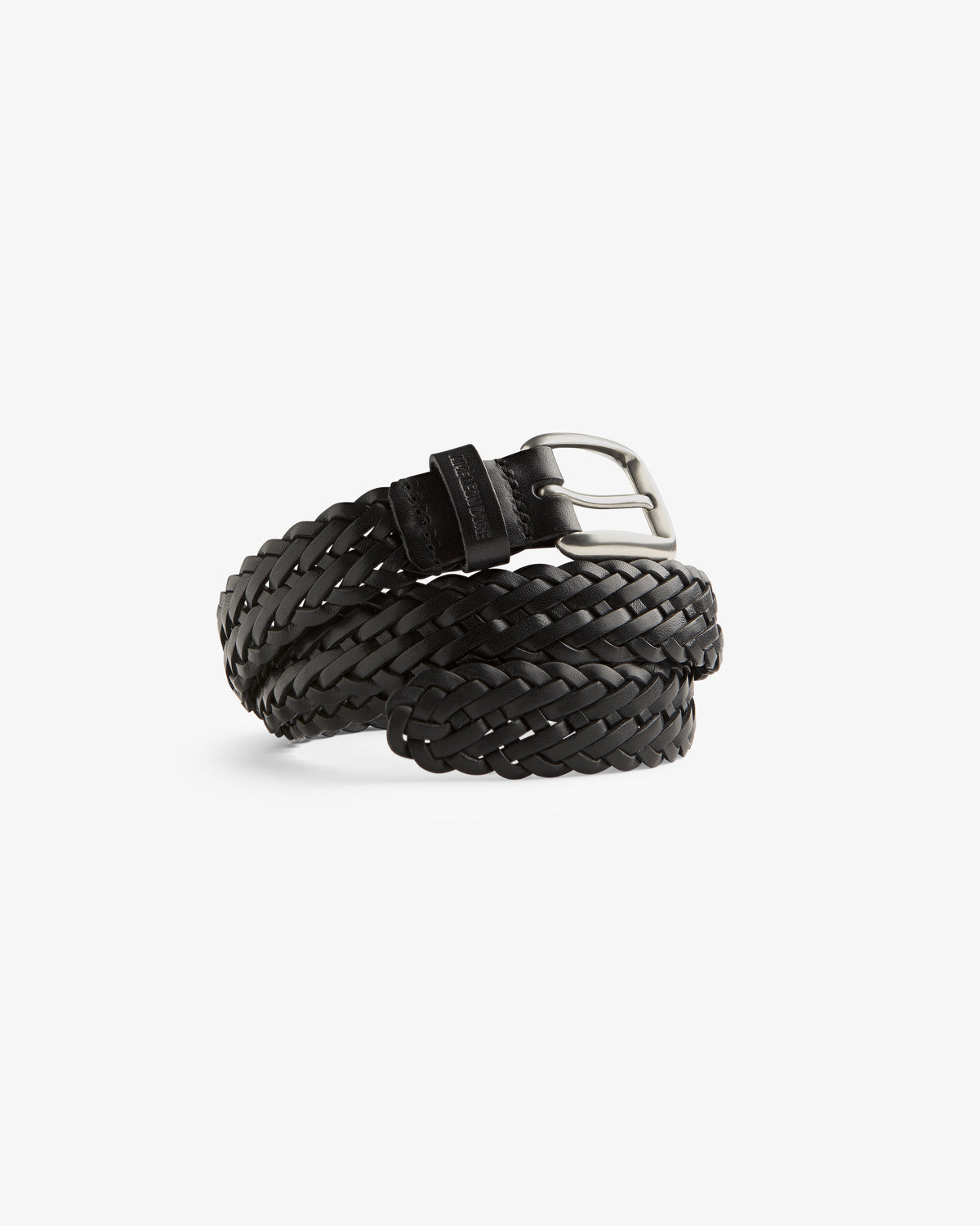 Aimé Leon Dore Hot Sale - Braided Leather Belt Evening blue
