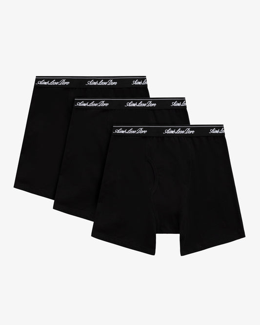 Aimé Leon Dore Smart Buy - Boxer Brief 3-Pack Jet black