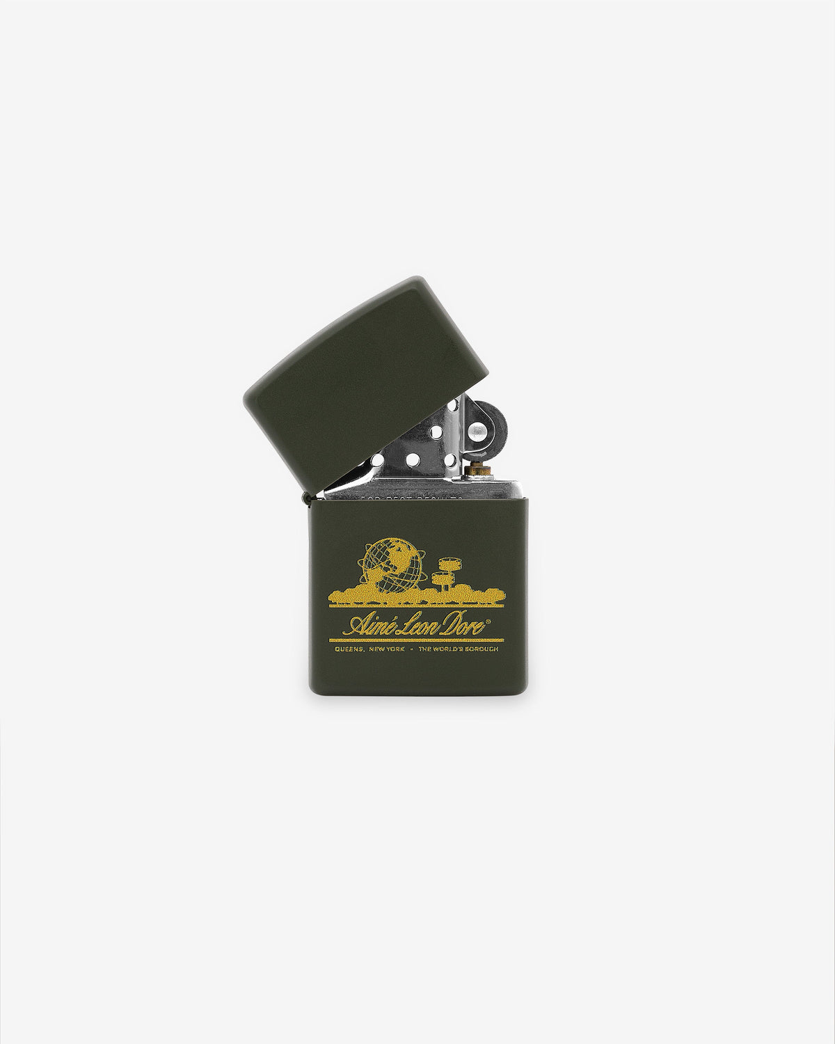 Aimé Leon Dore Discount - Unisphere Zippo Lighter Evening blue